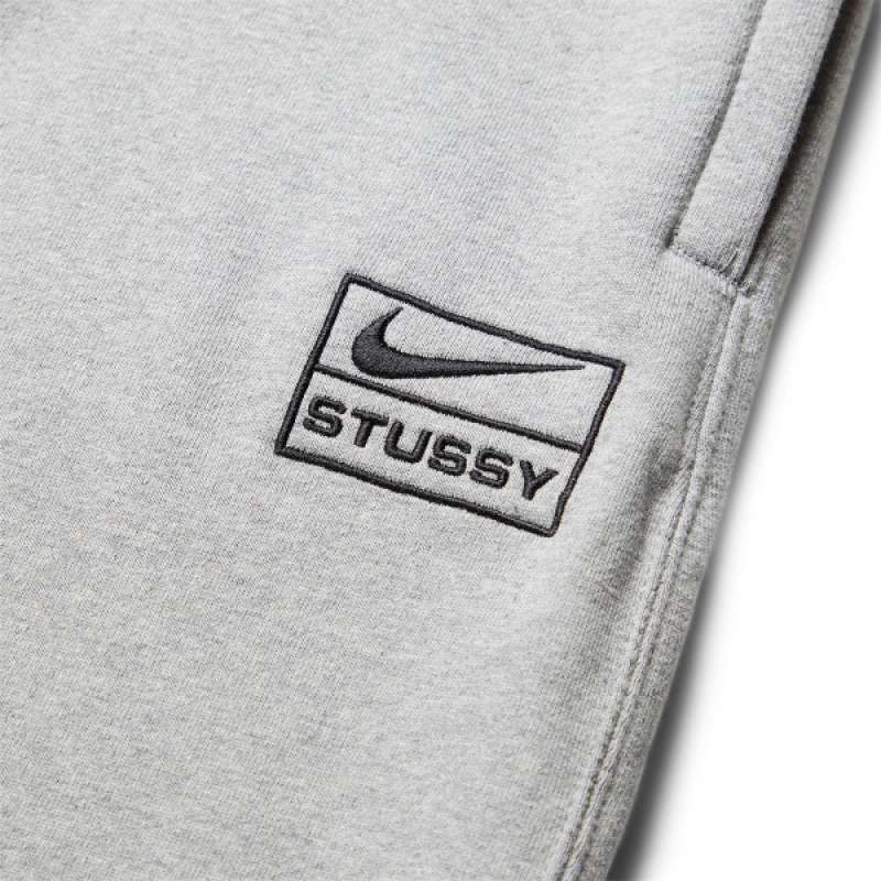 grey jogging stussy nike