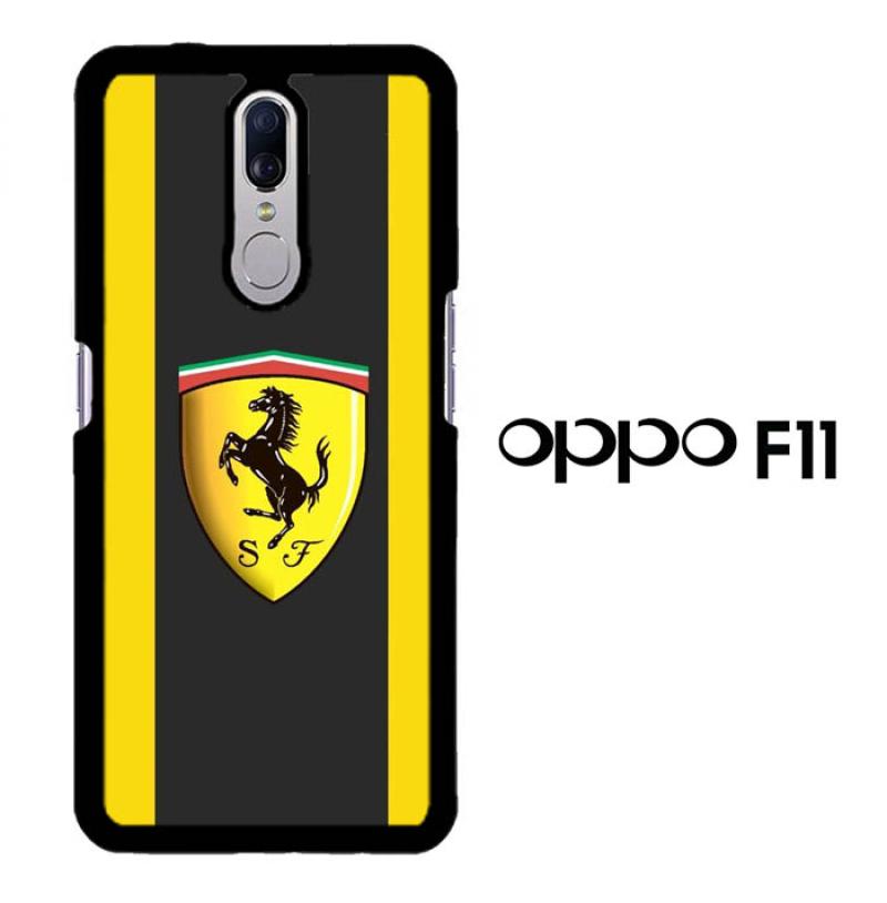 Jual Casing Custom Hardcase Oppo F11 Ferrari Logo In Yellow And Grey P1511 Online Desember 2020 Blibli