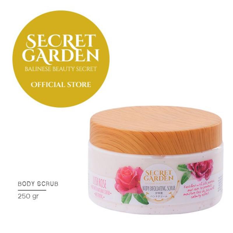 Jual Secret Garden Lush Rose With Whitening Body Exfoliating Scrub 250 G Online April 2021 Blibli