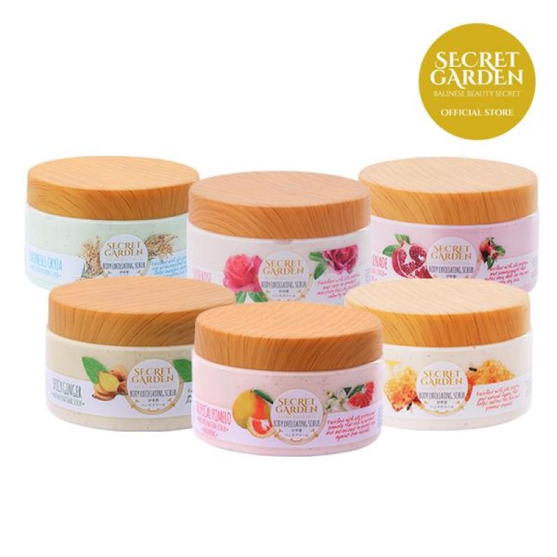 Jual Secret Garden Lush Rose With Whitening Body Exfoliating Scrub 250 G Online April 2021 Blibli