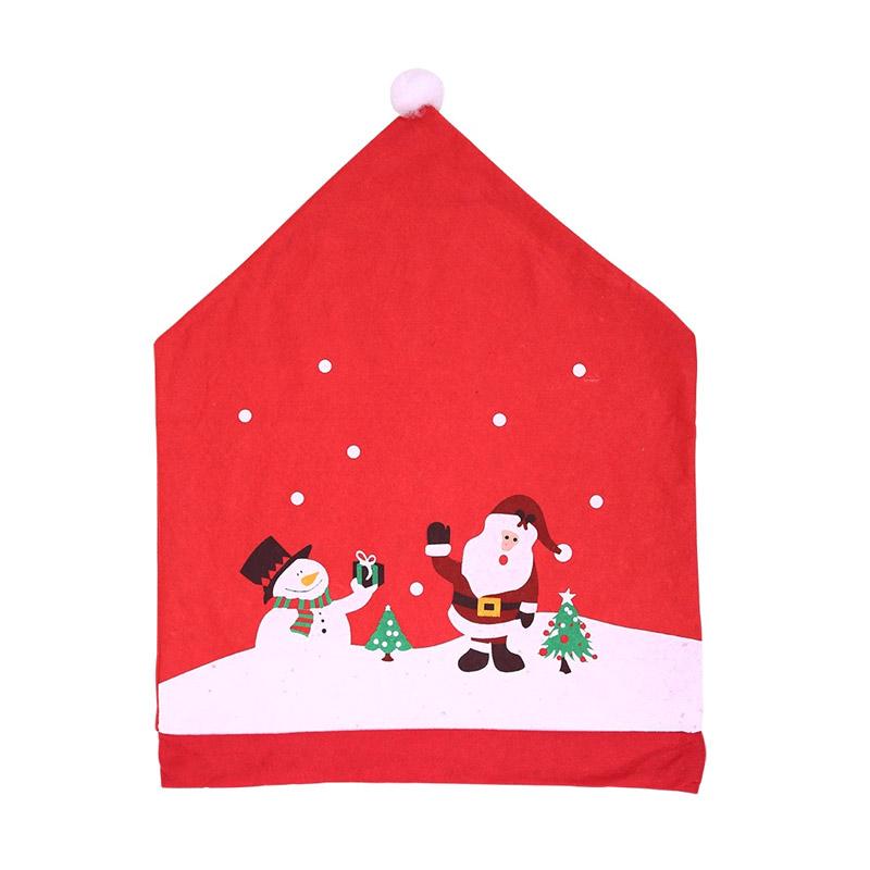 Jual Eds Christmas Xmas Decoration Chair Cover Red Online Oktober 2020 Blibli Com