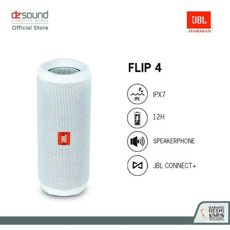 Jbl Flip 4 Portable Bluetooth Speaker 
