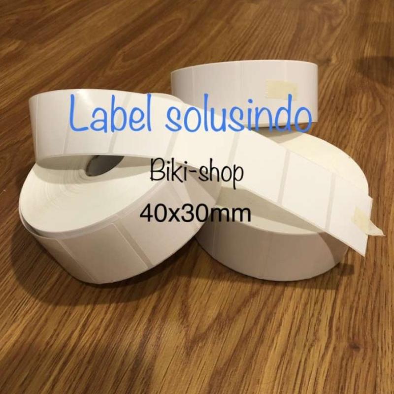 Jual Gratis Ongkir Label Barcode Polos Semicoat 40X30 Mm Isi ...