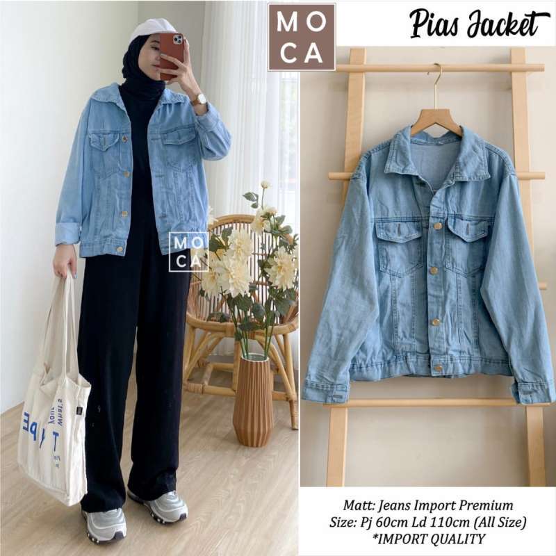 Baju cheap jaket jeans