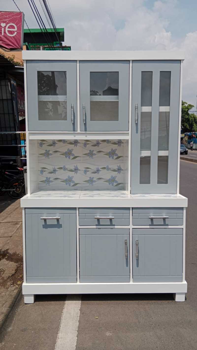 rak sayur minimalis 3 pintu hns