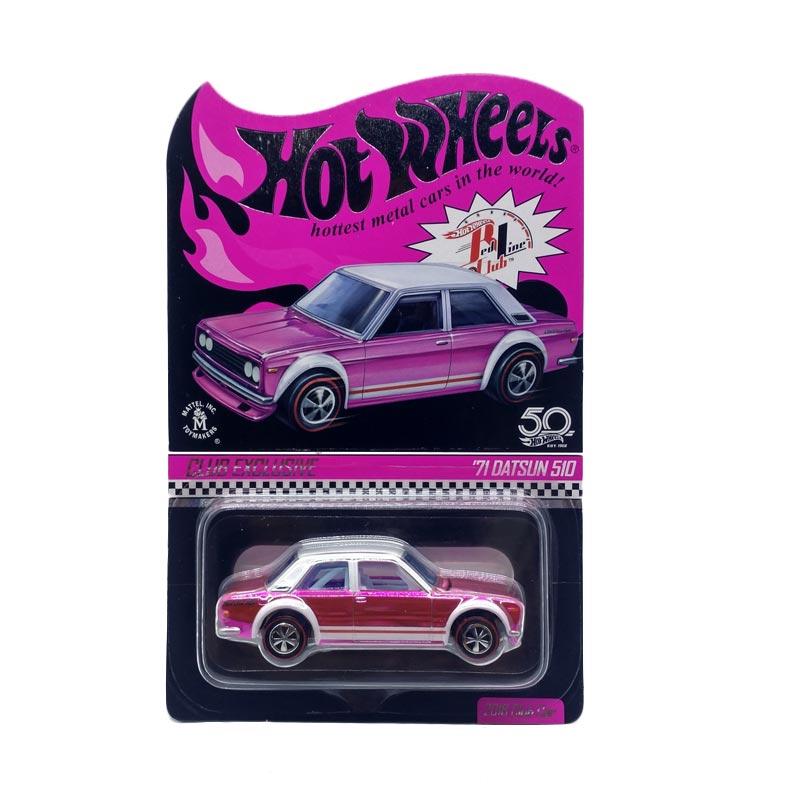 Jual Hot Wheels RLC Datsun 510 Bluebird Pink Spectraflame Diecast