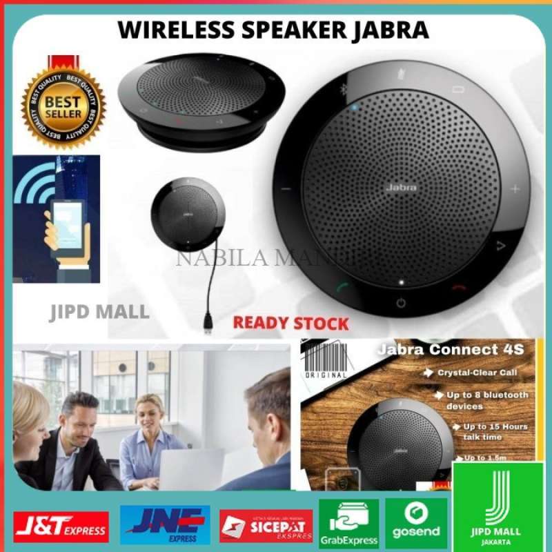 Jual Speaker Jabra Connect 4S Speakerphone Bluetooth Wireless Phone Laptop  di Seller JIPDMALL - Pesanggrahan, Kota Jakarta Selatan | Blibli