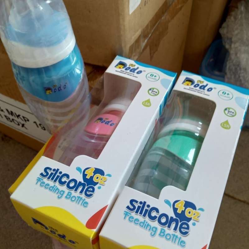 Jual Botol dodo DBP031 silicone feeding bottle Dodo 4oz ...