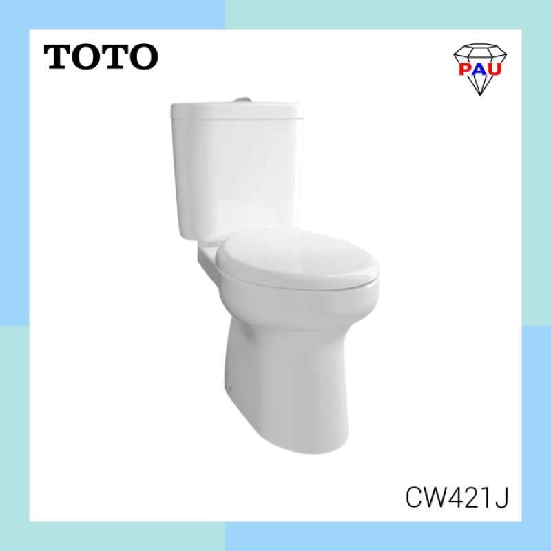 Jual Closet Kloset Duduk Toto Cw421j Dual Flush Di Seller Permata Anugrah Utama - Alon Alon Contong-2, Kota Surabaya | Blibli