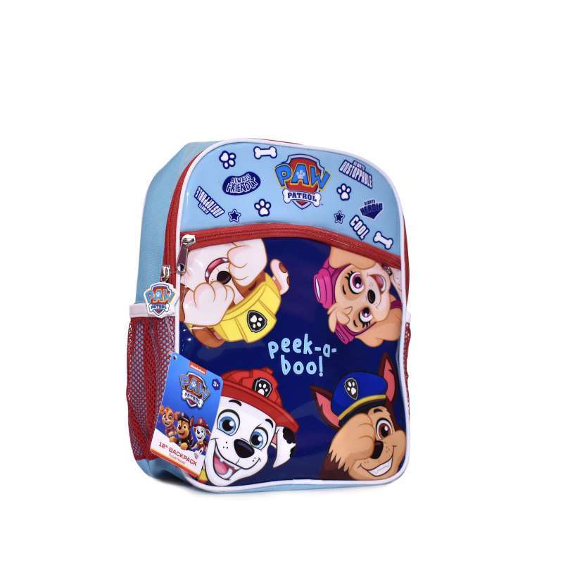 PAW PATROL Backpack Include Pencase 2in1 Peek a boo Tas Sekolah Anak 12 inch