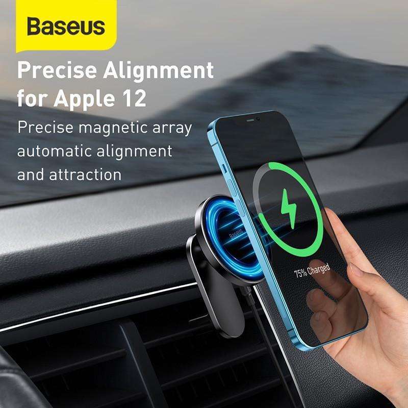 Jual Baseus Car Holder Fast Charging Magnetic Wireless Charger