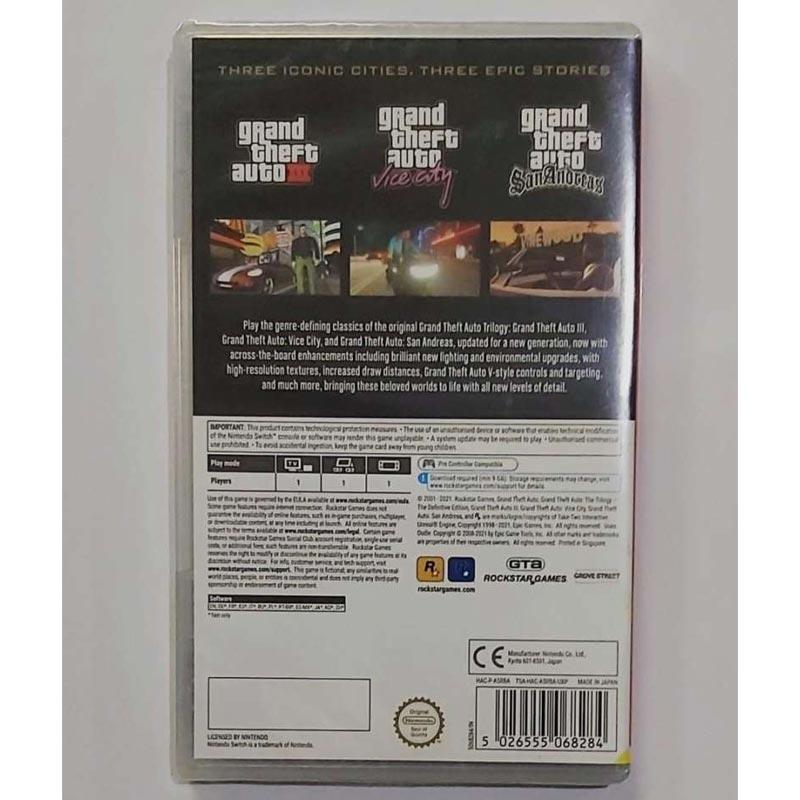 Jual Kaset Switch Gta Grand Theft Auto: The Trilogy The Definitive