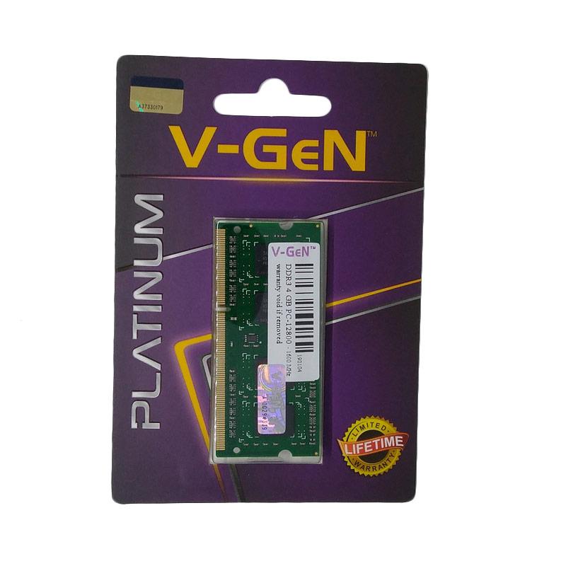 Jual V Gen Platinum Sodimm Ram Laptop Ddr3 4 Gb Pc12800 1600mhz Online November 2020 Blibli