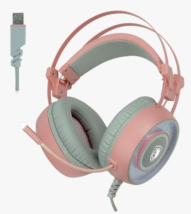 Sades G60 7.1 Surround Sound Gaming Headset USB