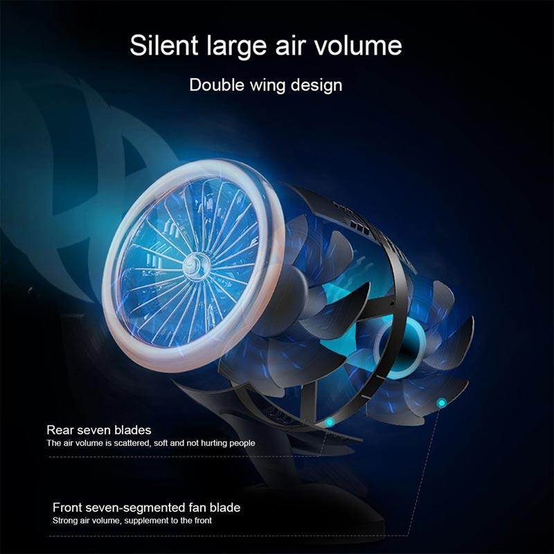 Jual H Ikea Usb Air Conditioner Fan Portable Personal Cooling Fan With 2 Speed Settings Online September 2020 Blibli Com