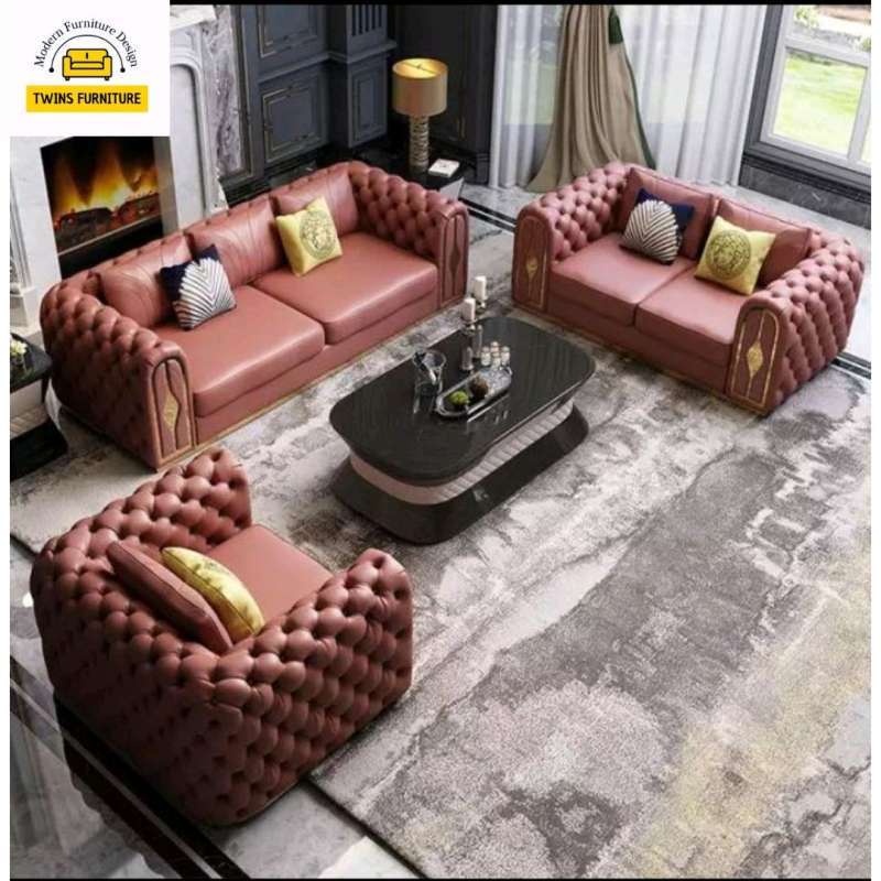Ruang tamu sofa top chesterfield