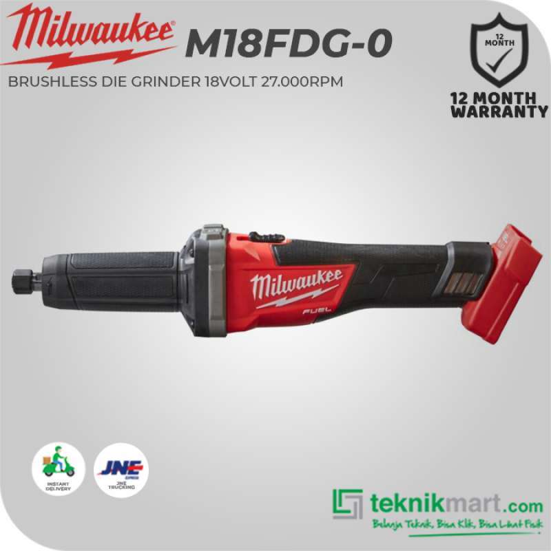 Jual Milwaukee M18FDG 0 18V Brushless Die Grinder Gerinda Botol