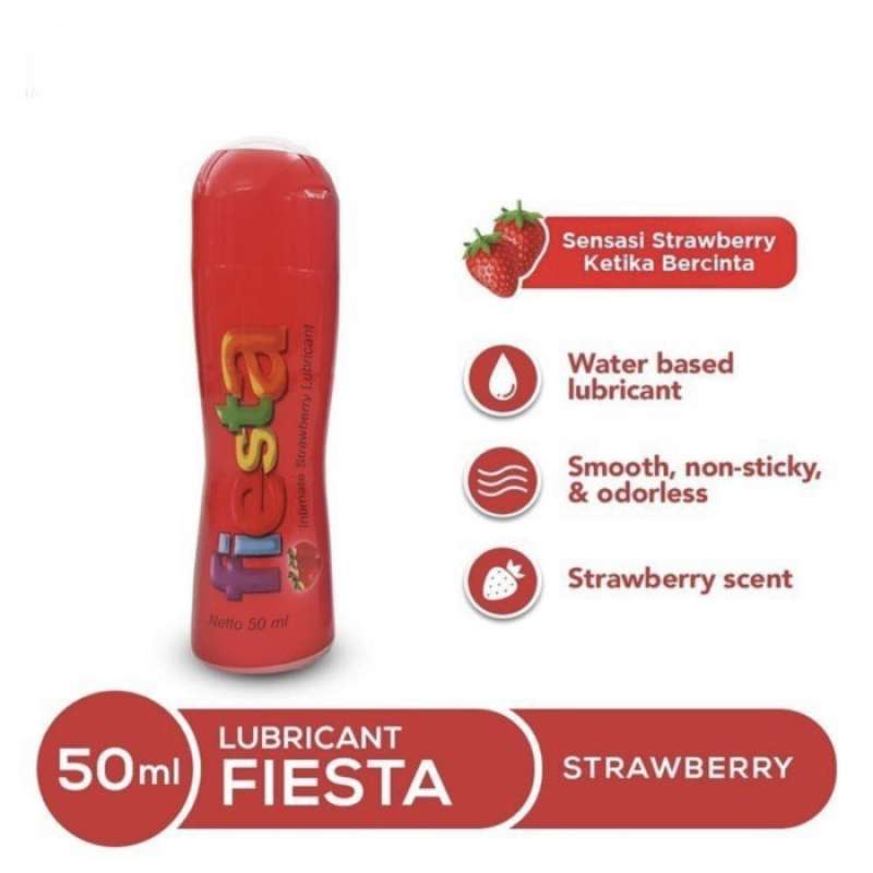 Promo Fiesta Lubricant Gel Strawberry 50 Ml Pelumas Harus Diskon 40% Di Seller Latopiastore - Wanajaya, Kab. Bekasi | Blibli Promo Fiesta Lubricant Gel Strawberry 50 Ml Pelumas Harus Diskon 40% Di Seller Latopiastore - Wanajaya, Kab. Bekasi | Blibli