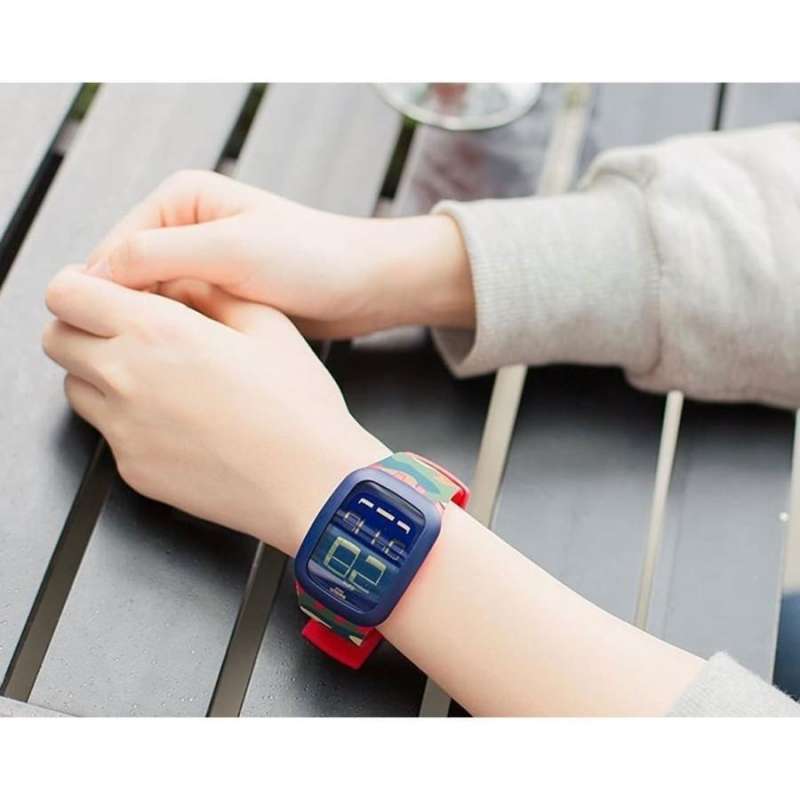Jual Jam Tangan Swatch Digital Karet Unisex Surr104 Desert Storm
