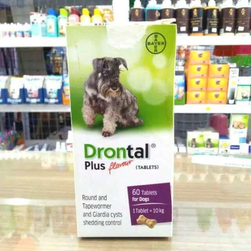 Drontal Dog Tablet GARANSI ORIGINAL BAYER