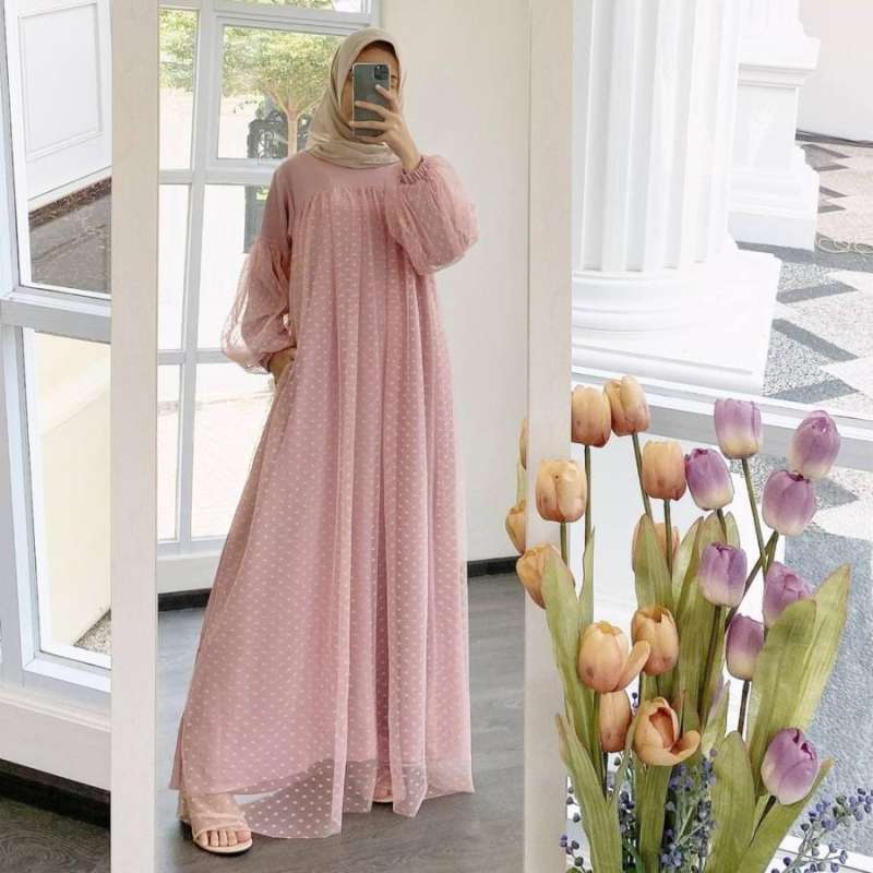 Jual Myra Maxi Baju Gamis Terbaru Simple Baju Dress Elegan Pesta M Mint Di Seller Fashion Bajuterbaru Derwati 2 Kota Bandung Blibli