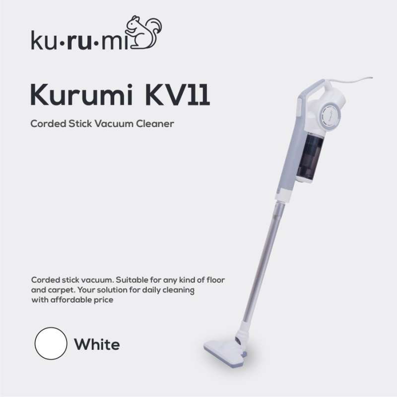 Kurumi KV 11 Corded Stick Vacuum Cleaner