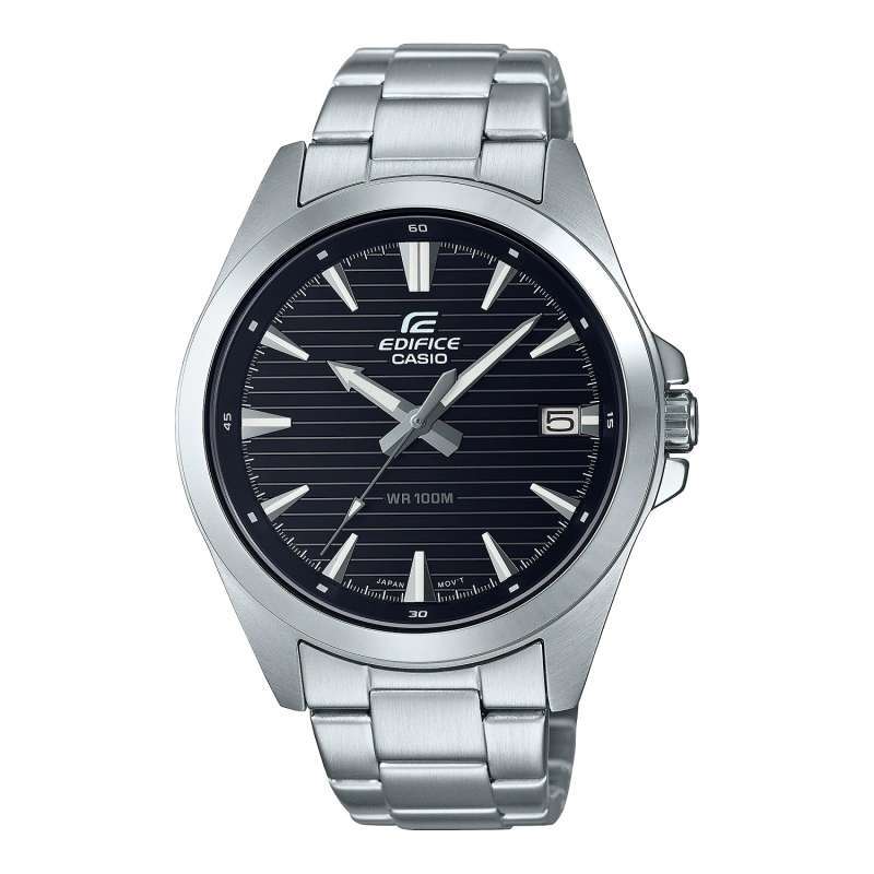 CASIO Edifice Stainless Steel 44 mm Original EFV 140 Jam Tangan Pria