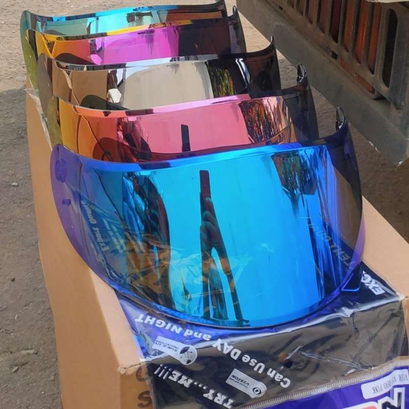 Visor iridium blue sales kyt vendetta 2