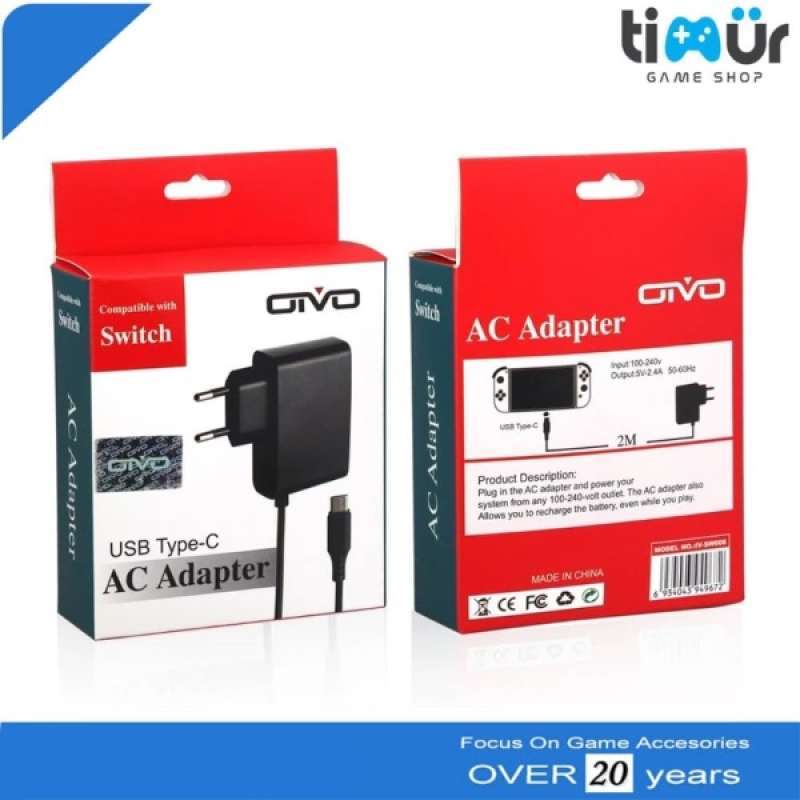 Jual Ac Adaptor Adapter Charger Nintendo Switch Di Seller Timur