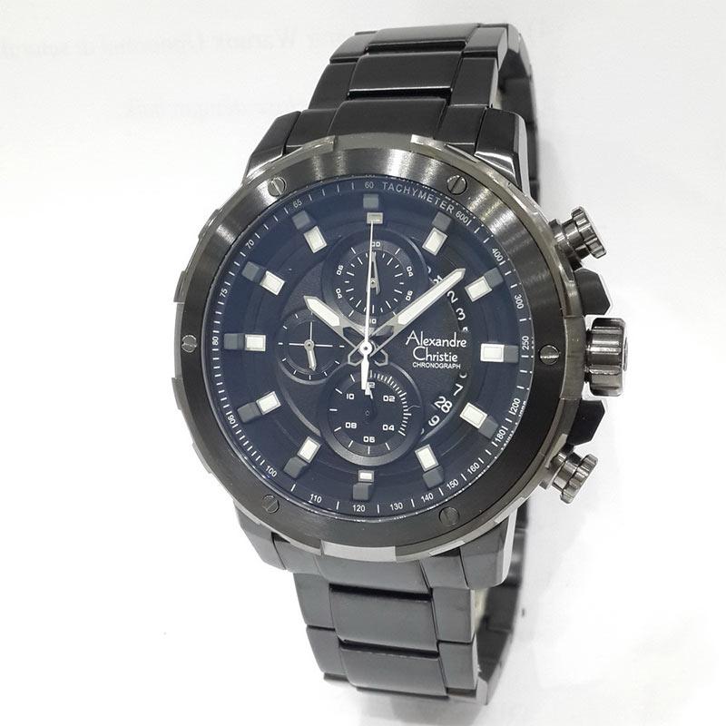 Jual Alexandre Christie 6528mcb Jam Tangan Pria Rantai Stainless Murah Mei 2021 