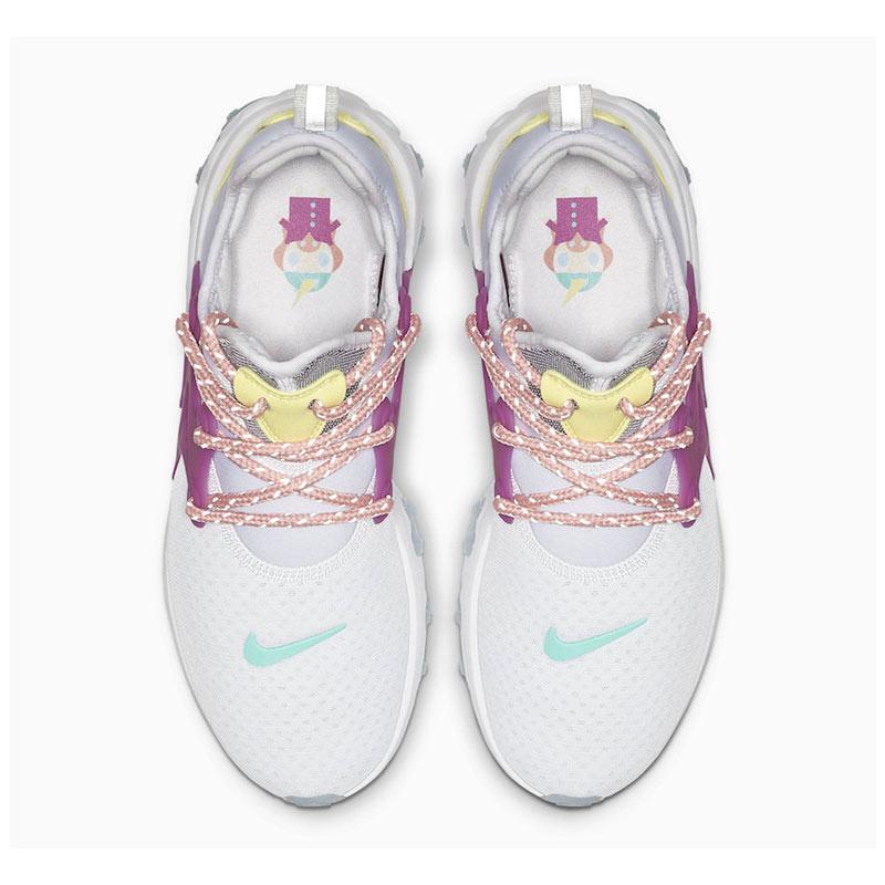 nike react presto white purple