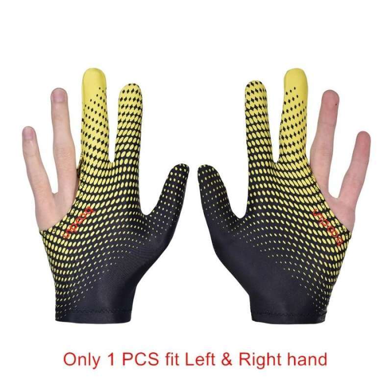 Jual Boodun Billiard Cue Gloves Sarung Tangan Biliar Premium Three