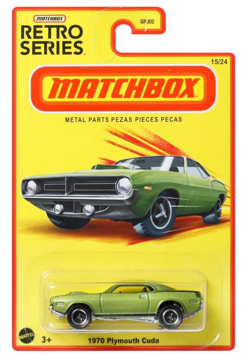 Matchbox plymouth cuda top