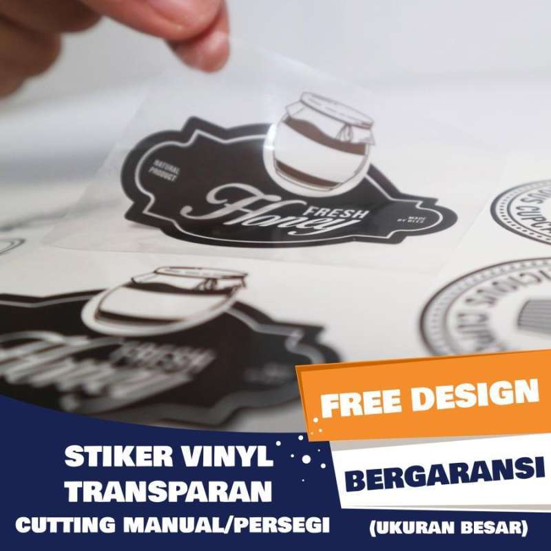Jual Cetak Stiker Vinyl Label Kemasan Nama Logo Olshop Custom ...