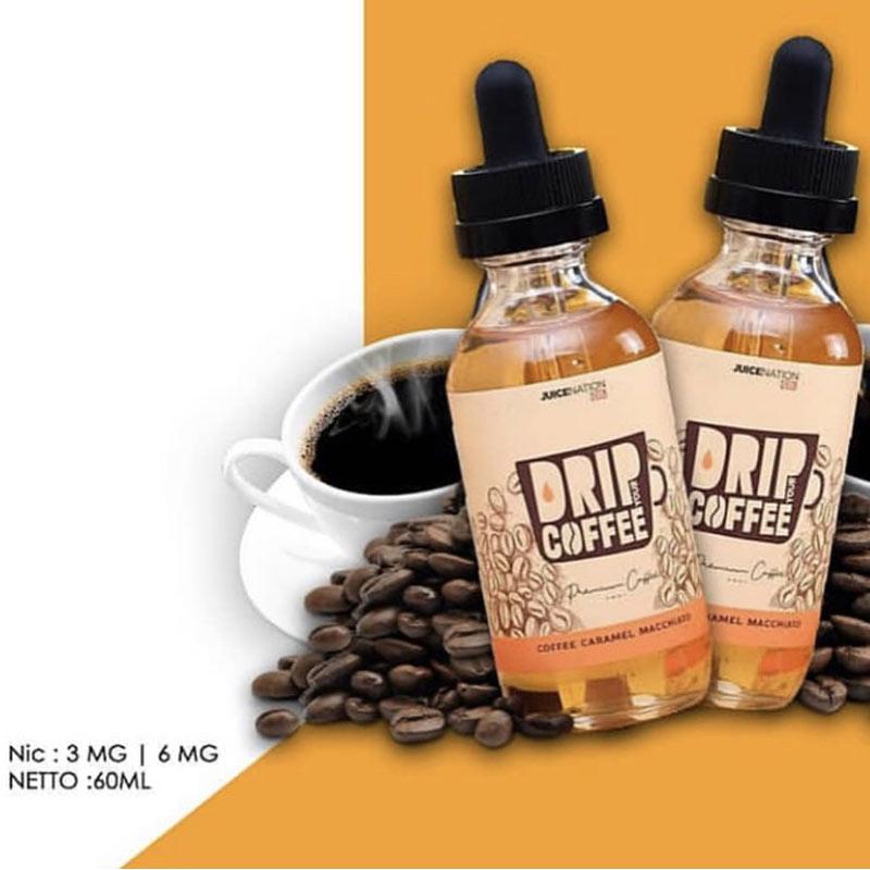 Drip top coffee liquid