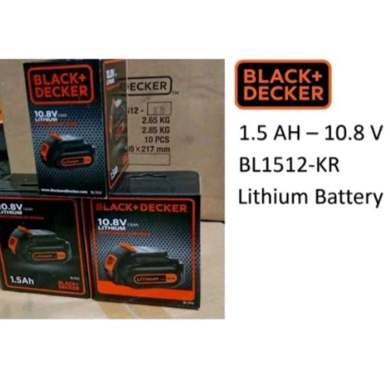 Black best sale decker bl1512
