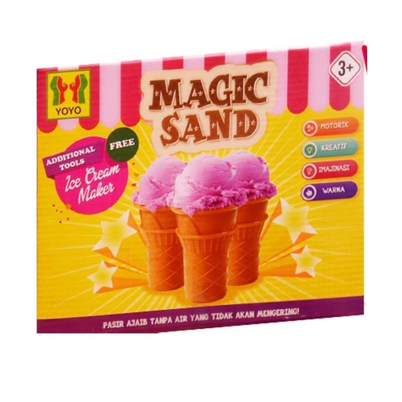 Jual Yoyo Ec Cream Magic Dua Warna Mainan Pasir Murah Februari