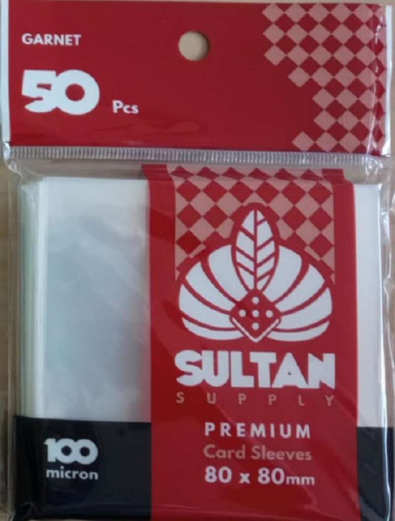 Jual Sultan Supply 100micron 80x80mm Premium Card Sleeves (garnet) Di  Seller Monopolis Board Game Flagship Store - Monopolis Board Game Store -  Kota Jakarta Utara | Blibli