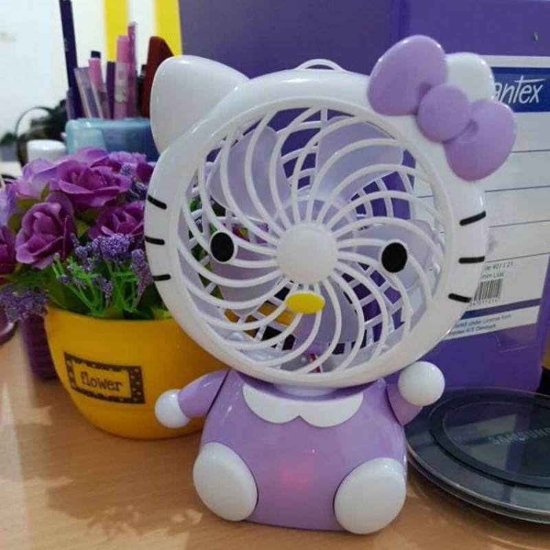 Jual Hello Kitty Portable Usb Mini Fan Ungu Online Agustus 2020
