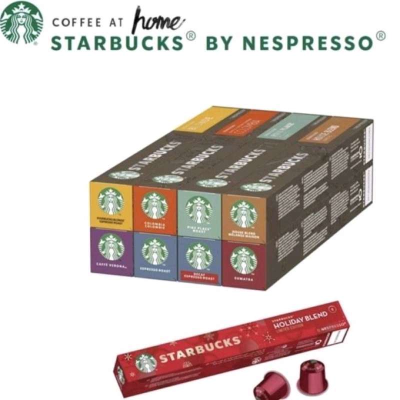 Kopi Kapsul Nespresso Starbucks Favorite Collection
