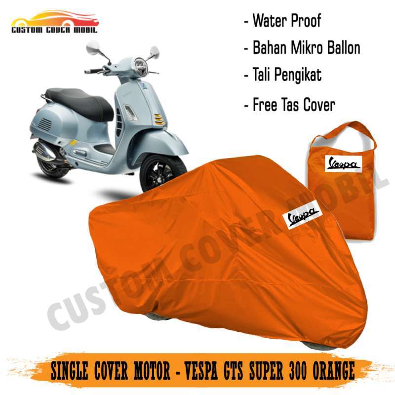 Selimut Cover Motor Vespa GTS Super 300 INDOOR