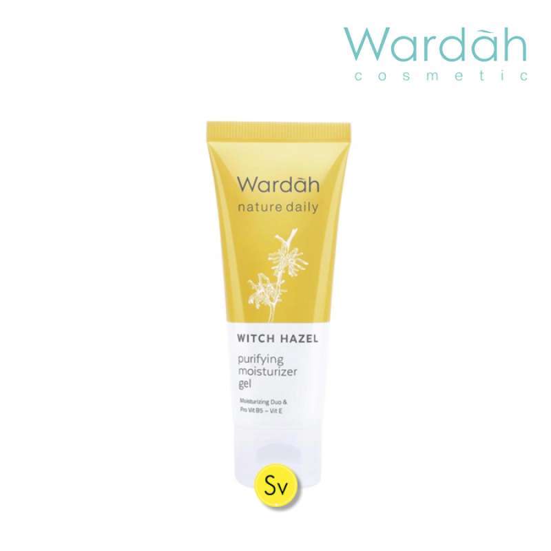 Wardah witch hazel purifying cheap moisturizer gel