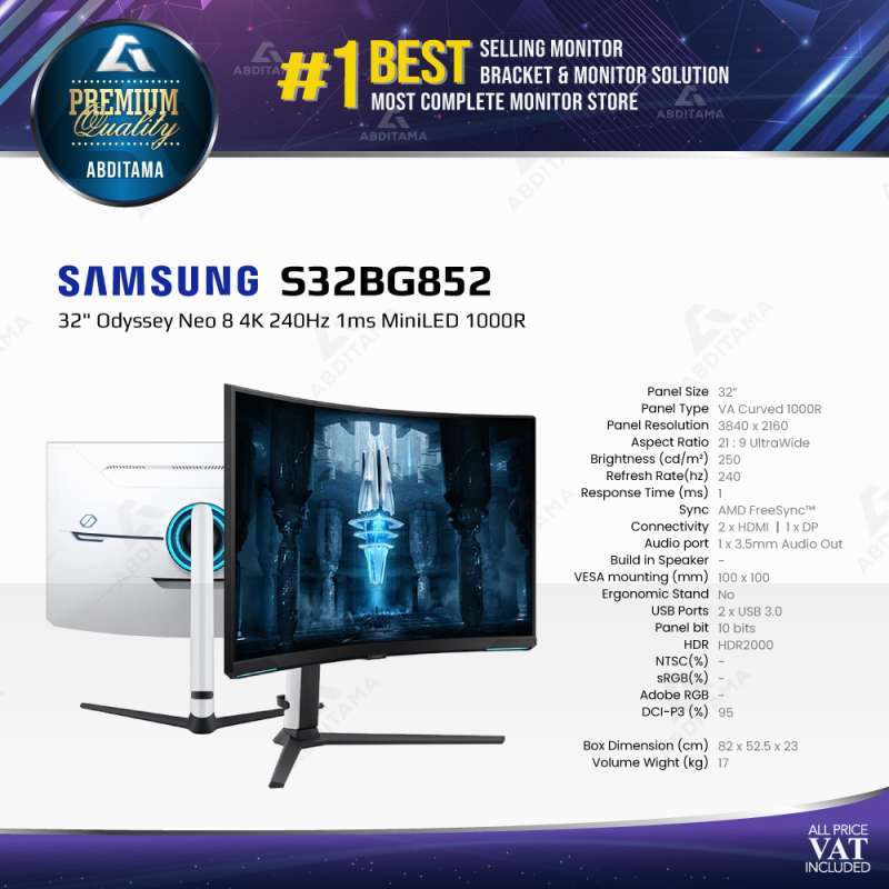 Monitor Samsung S32BG852 32