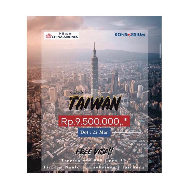 Jual Tx Travel Konsorsium Tour Taiwan Now Tour Luar Negeri By China Airlines 5 Kota 6d Online Maret 2021 Blibli