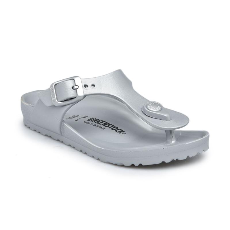 Jual Birkenstock Kids Gizeh 1003497 Kids Eva Sandal Anak Metallic Silver Murah Maret 2020 Blibli Com
