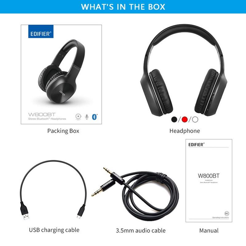 Jual Edifier W800bt 4 0 And Wired Feature Up To 35hrs Of In Use Battery Drivers Bluetooth Wireless Headphone 40mm Online Juli 2020 Blibli Com