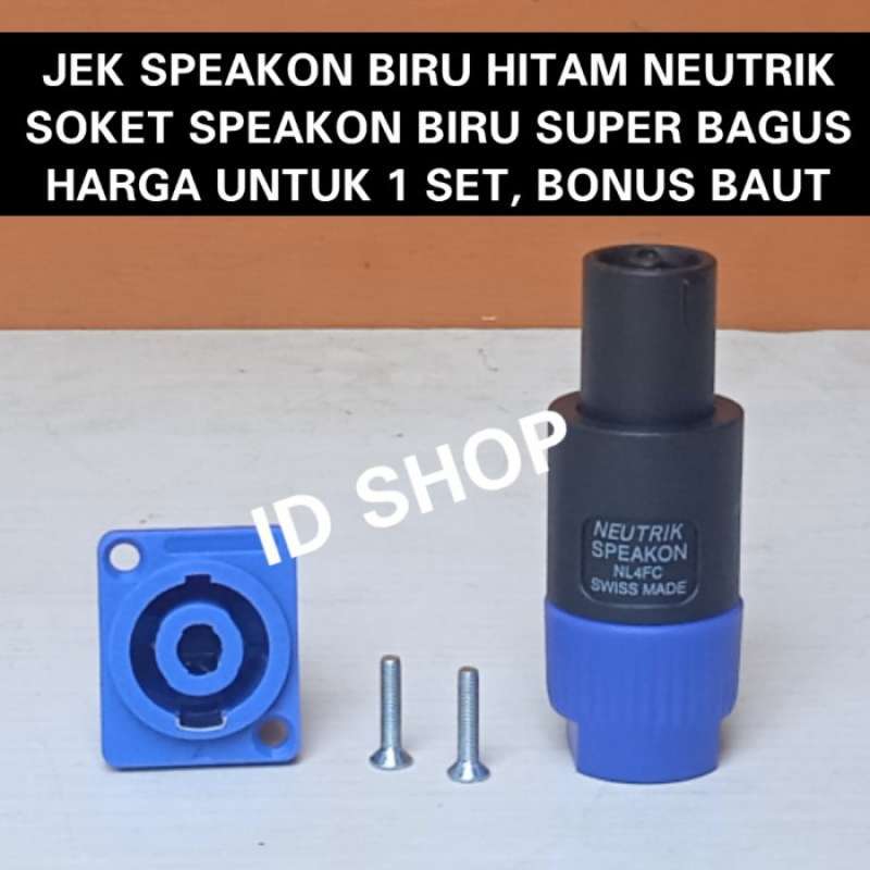 Promo Soket Spikon Bagus Jek Sepikon NEUTRIK Jack Socket Konektor