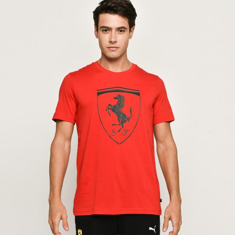 Jual PUMA Men Scuderia Ferrari Big Shield Tee Baju Olahraga Pria