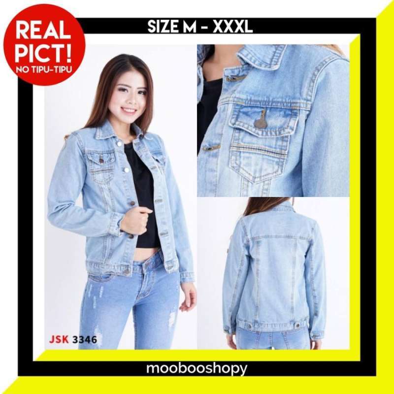 Jaket denim levis store