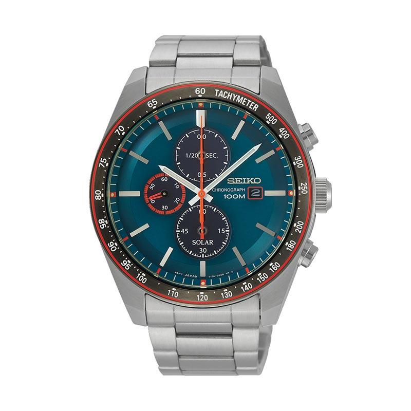 Promo Seiko Solar Chronograph Blue Dial Stainless Steel Jam Tangan Pria  [SSC717P1] di Seller Machtwatch - Kota Jakarta Barat, DKI Jakarta | Blibli